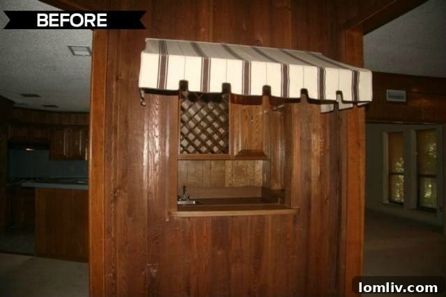 Kevin Twitty's Dream Reno Hits Market Wednesday 7 Exterior shot of the 1970s ranch before its elegant transformation.