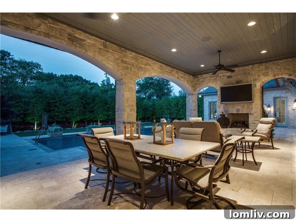 Backyard Pool and Patio