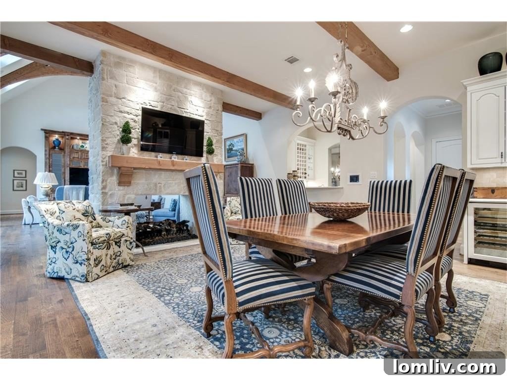 Open Concept Kitchen and Dining