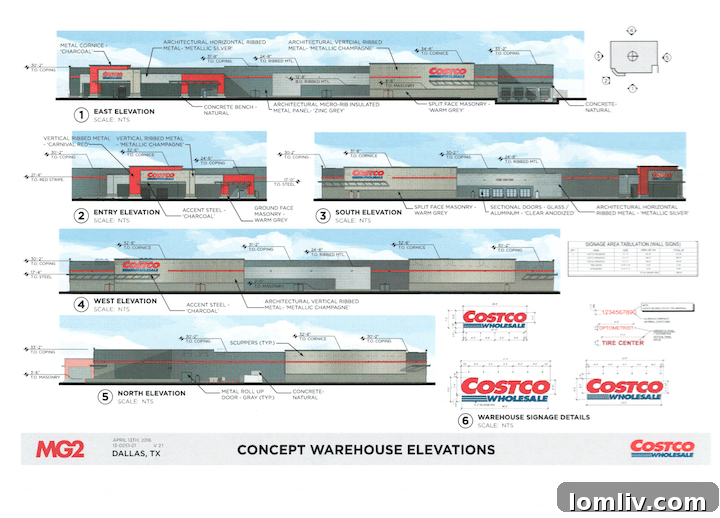 Dallas Costco Project Details
