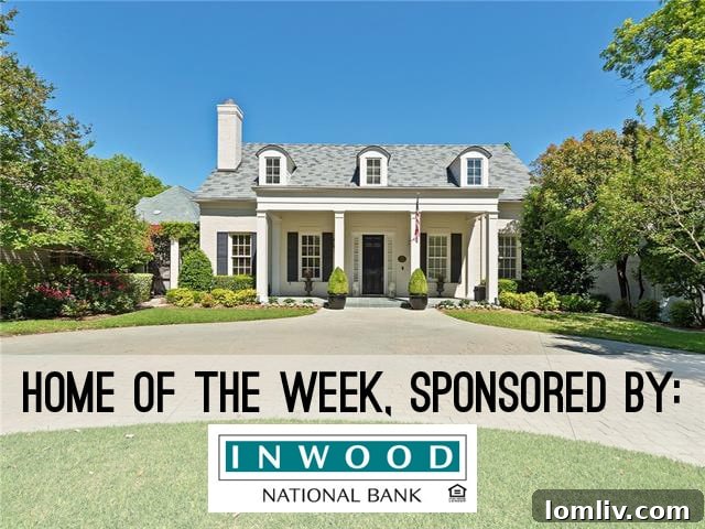 Luxury Traditional Home Exterior - 1615 Carleton, Hillcrest, Fort Worth