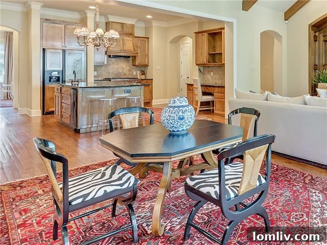 Bright Breakfast Area off Kitchen - 1615 Carleton, Fort Worth