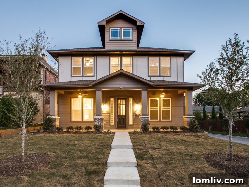 Exquisite Prairie-style home in East Dallas by JLD Custom Homes