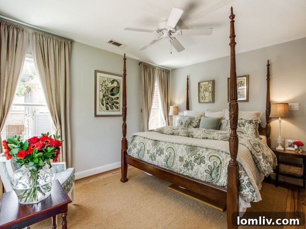 Luxurious Master Bathroom with Clawfoot Tub