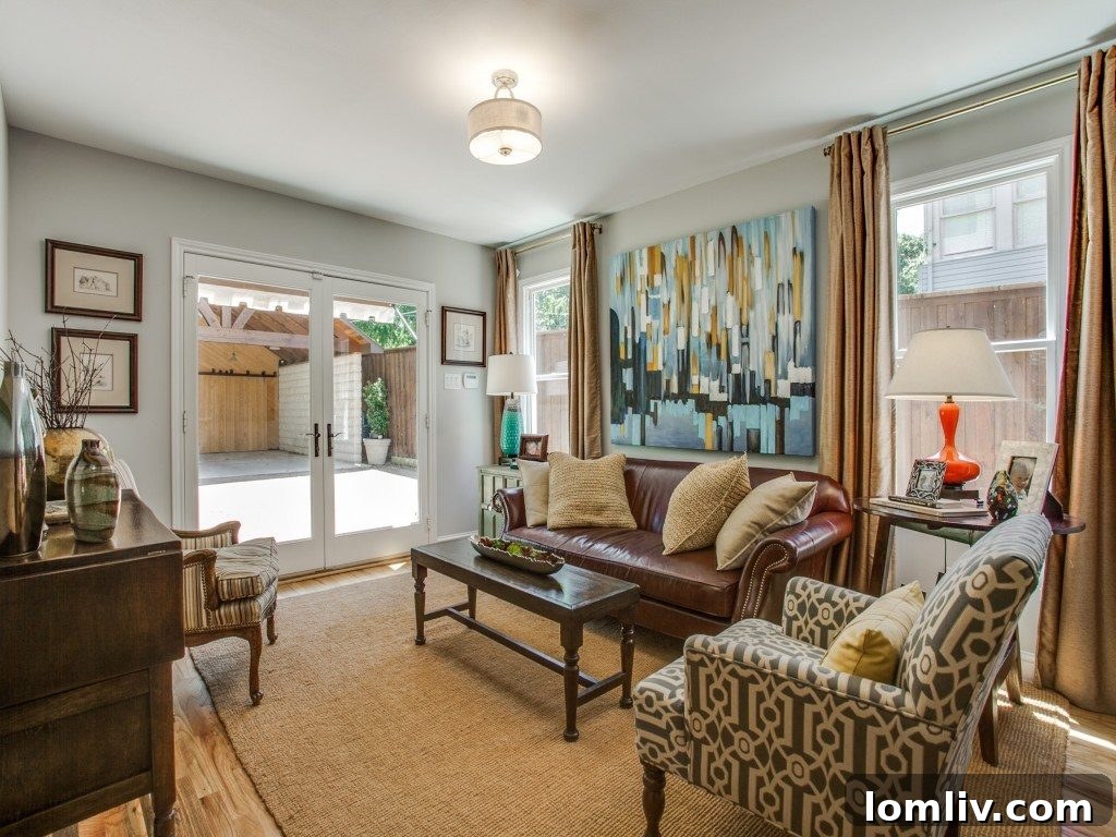 Spacious Family Room Area