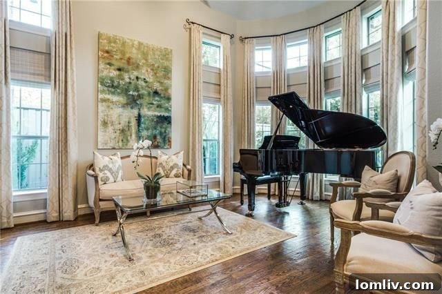 Love at First Sight: Dallas Open Houses This Weekend 4 Spacious living room with high ceilings in Dallas Colonial Revival property