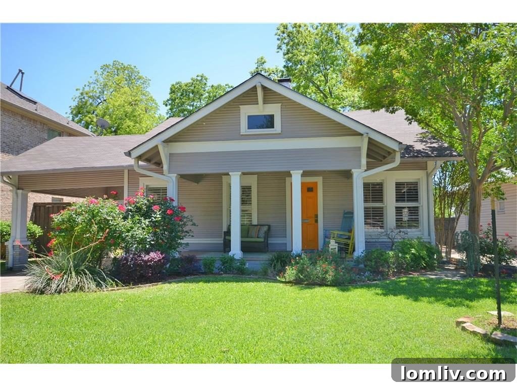 Vickery Place Craftsman Cottage Exterior