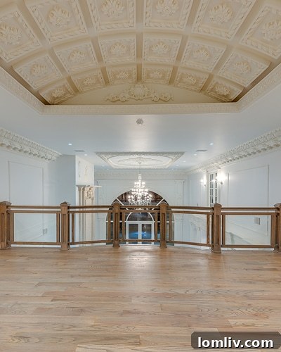 Mezzanine Overlooking Grand Living Space