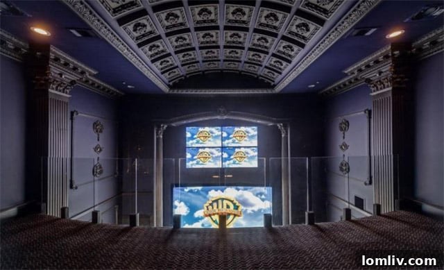 Private Two-Story Home Theater