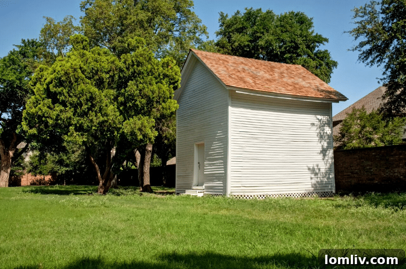 Ronald Siebler Honored with Prestigious Award, Hailed as Preservation's Man of the Hour 3 The fully restored curing shed on the Caruth Family Homestead, standing for over 160 years, with Siebler as a key restorer.