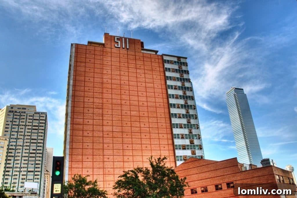 Tomorrow's Preservation Dallas Tour Features 511 N Akard Adaptive Reuse Marvel 2 Exterior View of 511 N. Akard, a Midcentury Modern Building