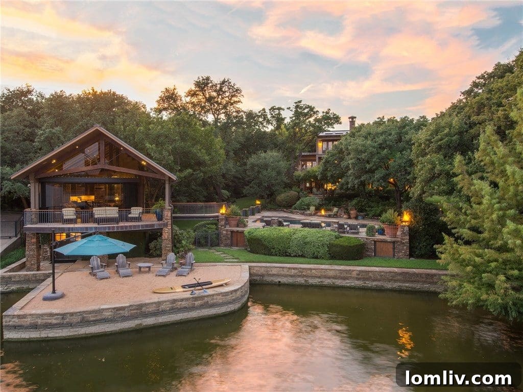 Mariposa del Lago: Luxury Lakefront Estate in Fort Worth, TX