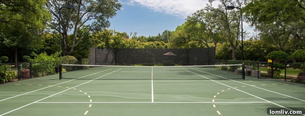 Putting green overlooking Eagle Mountain Lake