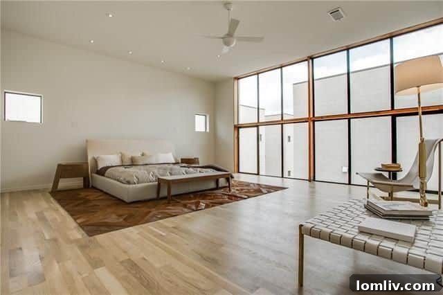 Spacious bedroom with clean aesthetic at 3750 Colvin Ct.