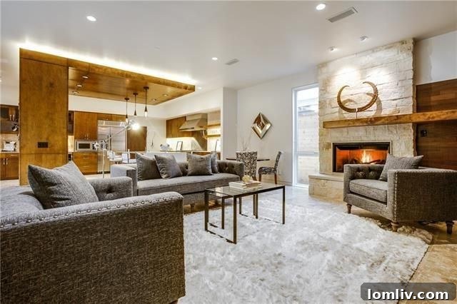 Gourmet kitchen area with modern appliances in 4428 Greenbrier Dr.