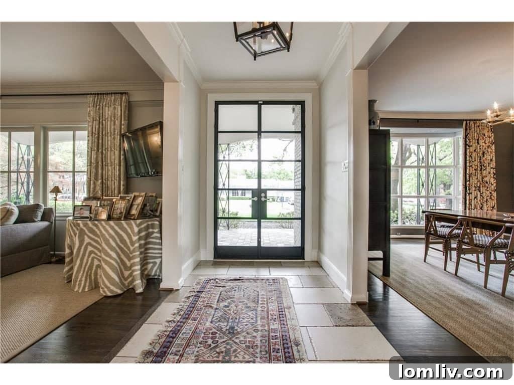 Greenway Parks Reimagined: A Designer's Modern Traditional Vision 3 Crittall Steel and Glass Doors - 5319 Nakoma