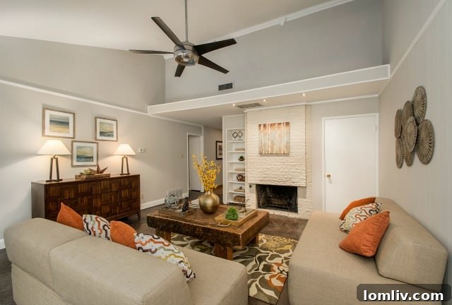 Secure Driveway with Electric Gate and Two-Car Garage