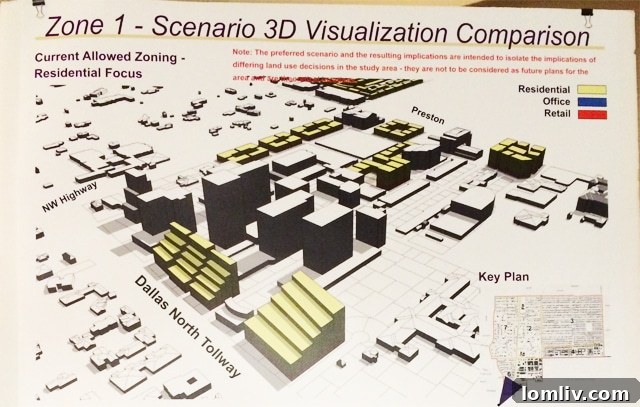 Stepped residential facing the tollway and St. Michael’s intrigue