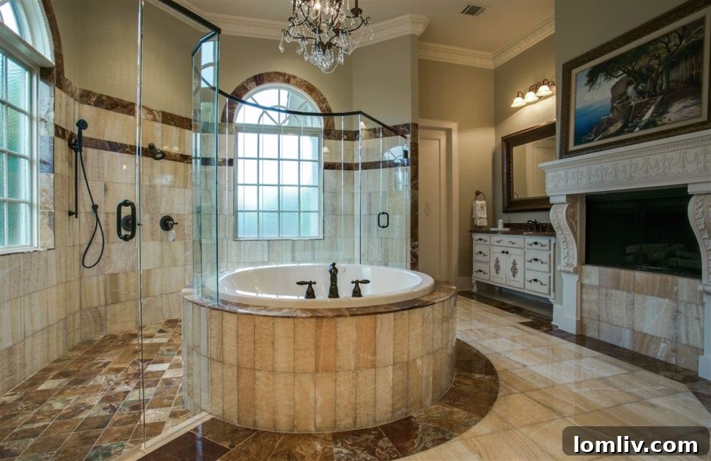 Gourmet kitchen with custom finishes