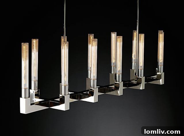 RH Modern: Jonathan Browning Chandelier - Luxury Mid-Century Modern Lighting