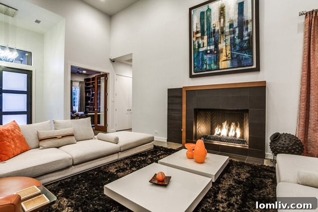 Luxury Contemporary Home in Preston Hollow, Dallas, Texas - Formal Dining