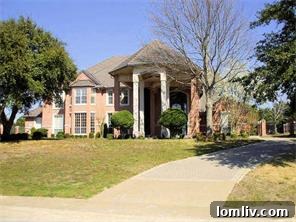 Exterior view of the DeSoto property at 1212 Regents Park Ct. involved in the Dez Bryant lawsuit