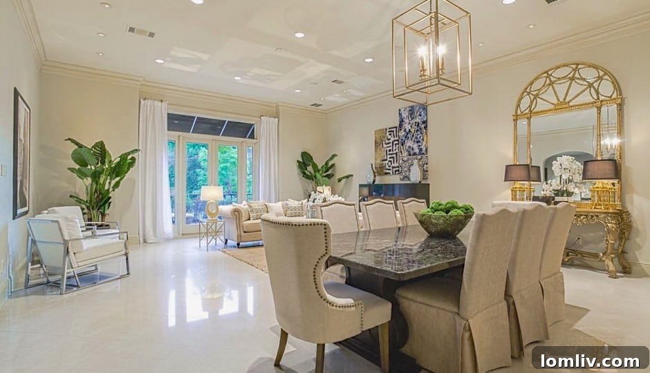 Elegant Staircase Leading to Upper Floors