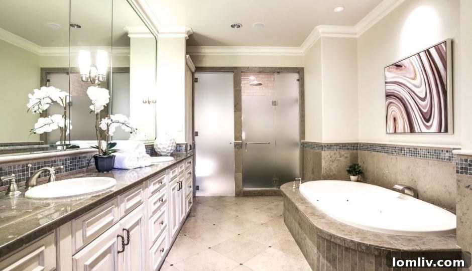 Dining Area on Rooftop with Dallas Skyline Backdrop