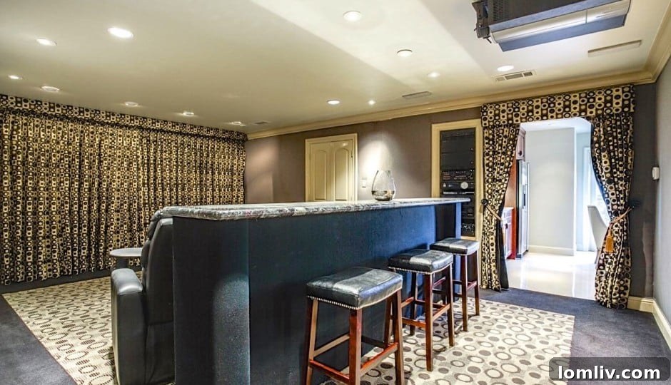 Rooftop with Modern Design and Amenities