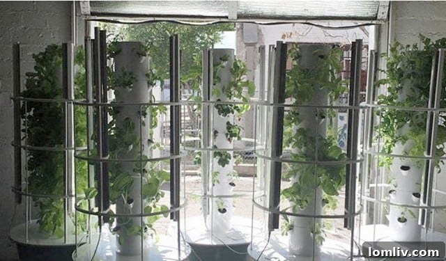 Vertical Life Farms Aeroponic Garden Tower