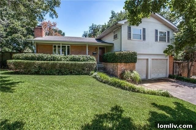 Classic Mid-Century Home Exterior, 2412 Whitewood Dr, Kiestwood Dallas