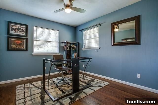 Exterior View of the Home with Landscaped Front Yard and Cul-de-Sac Setting