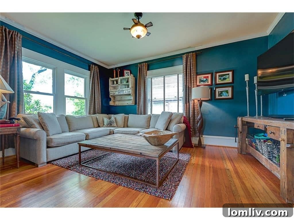 Welcoming Front Porch - Another View