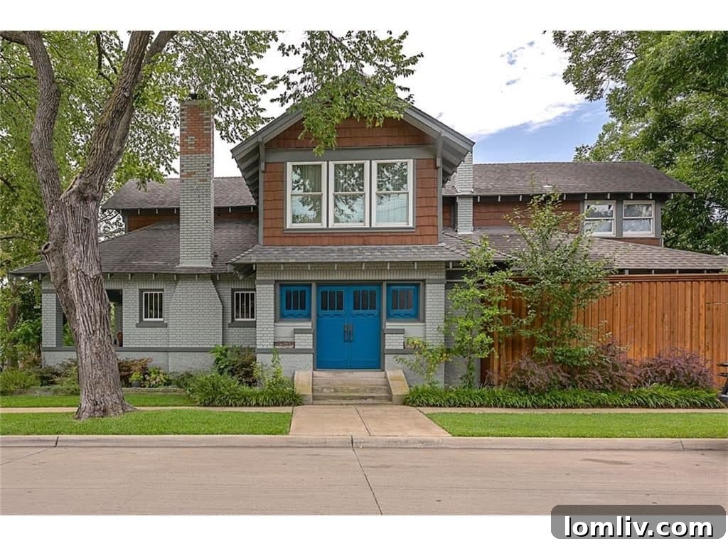 701 S. Clinton Ave Winnetka Heights - Side View