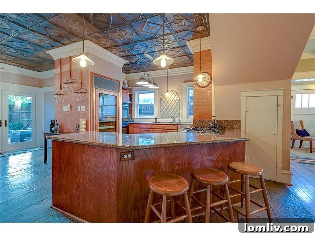 Modern Open Concept Kitchen with Commercial Grade Appliances