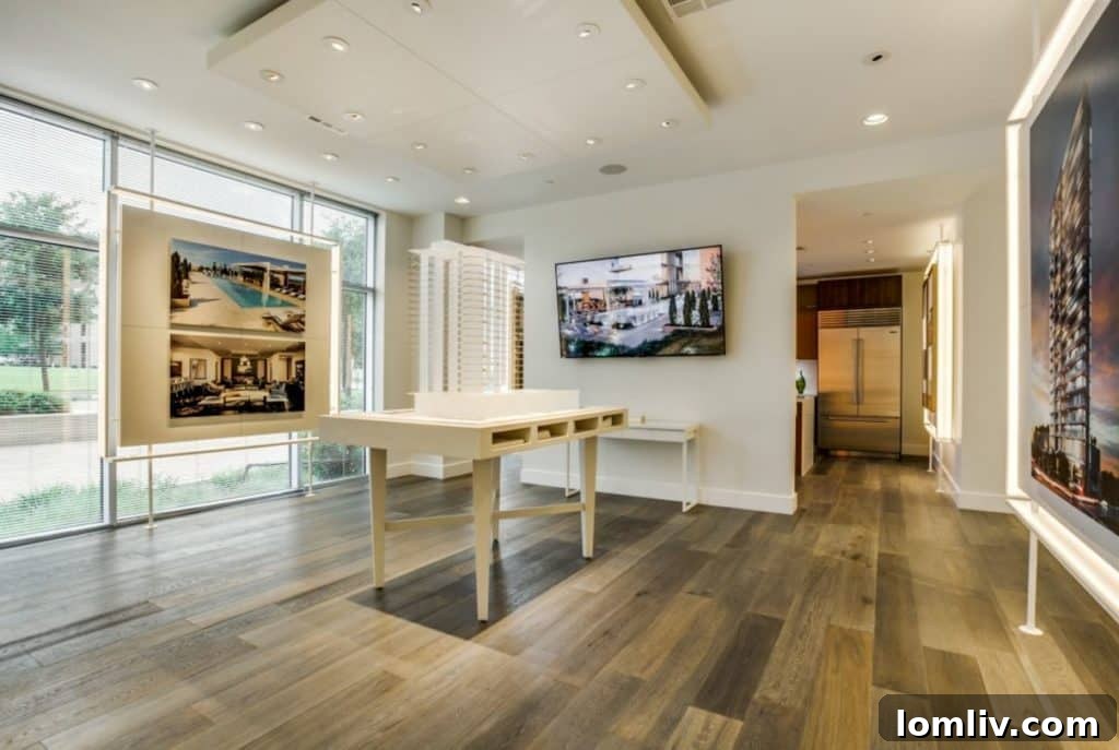 Windrose Tower at Legacy West: Over a Quarter of Units Sold in First Month 12 Bedroom view showing floor-to-ceiling windows and cityscapes