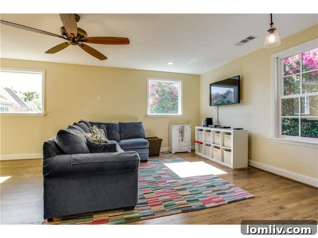 Modern Bathroom Design on the Second Floor