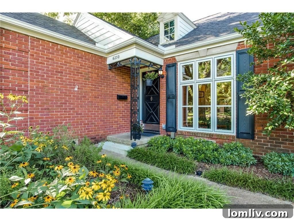 Spacious Living Room with Hardwood Floors in M Streets Home