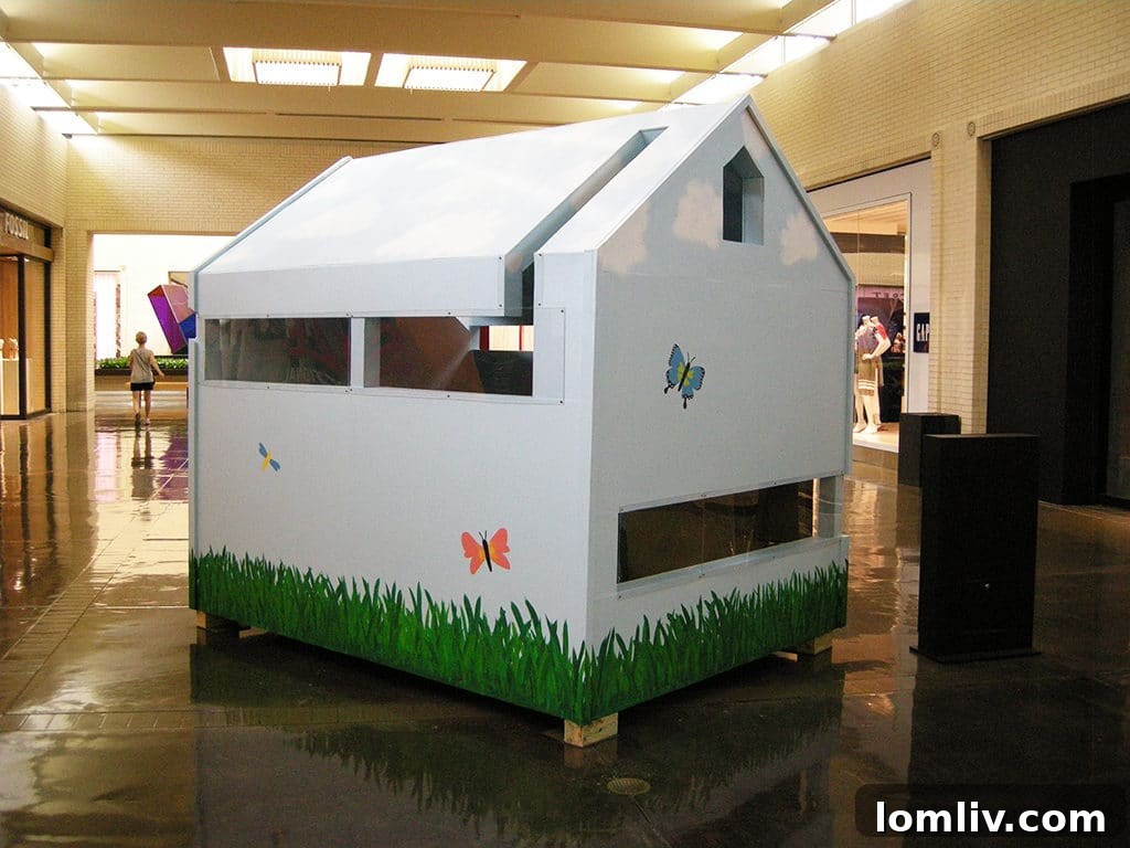 The Continuous Window playhouse, presented by Pioneer Natural Resources with Toda Junya of The Life of an Architect Competition, showcasing modern design and natural light at the Dallas CASA Parade of Playhouses.