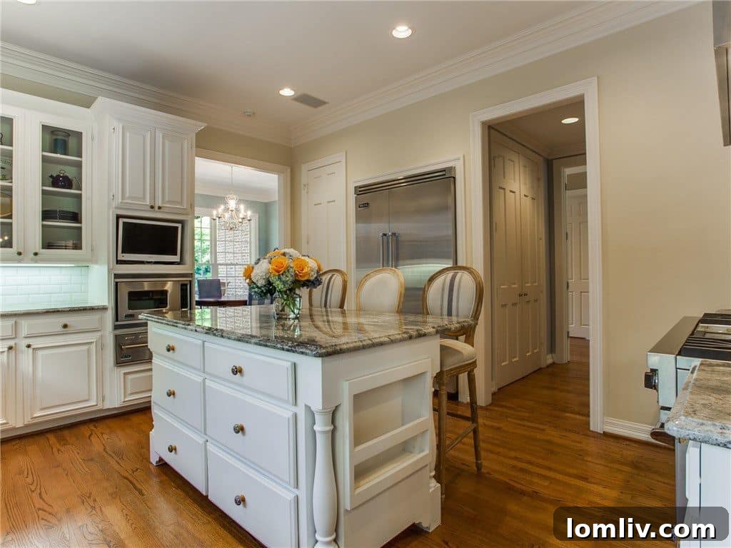 Elegant Kitchen Details with Italian Hardware