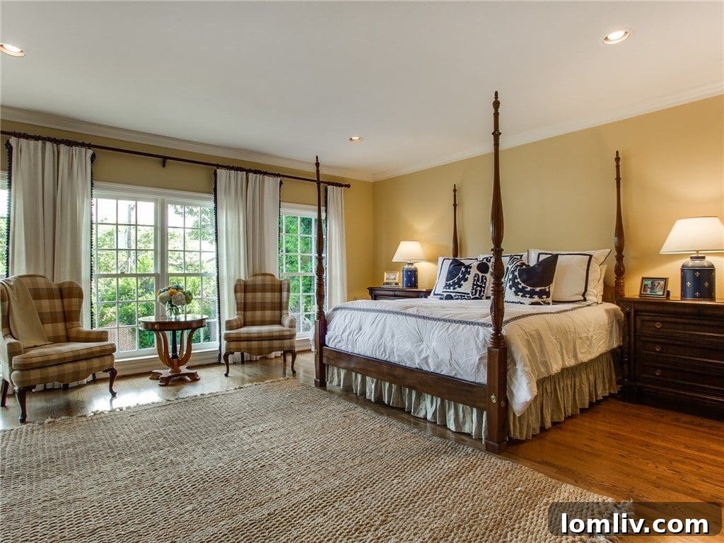 Luxurious Study with Carrara Marble Bathroom