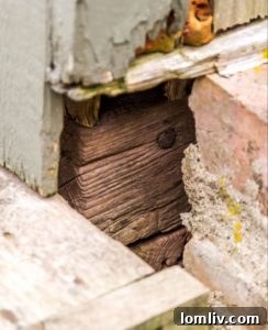 Original hand-hewn timbers of the Collinwood House
