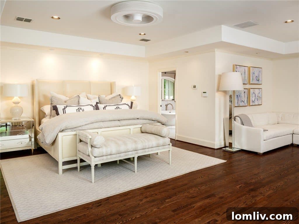 Luxurious His Bathroom with Infrared Sauna and Heated Floors