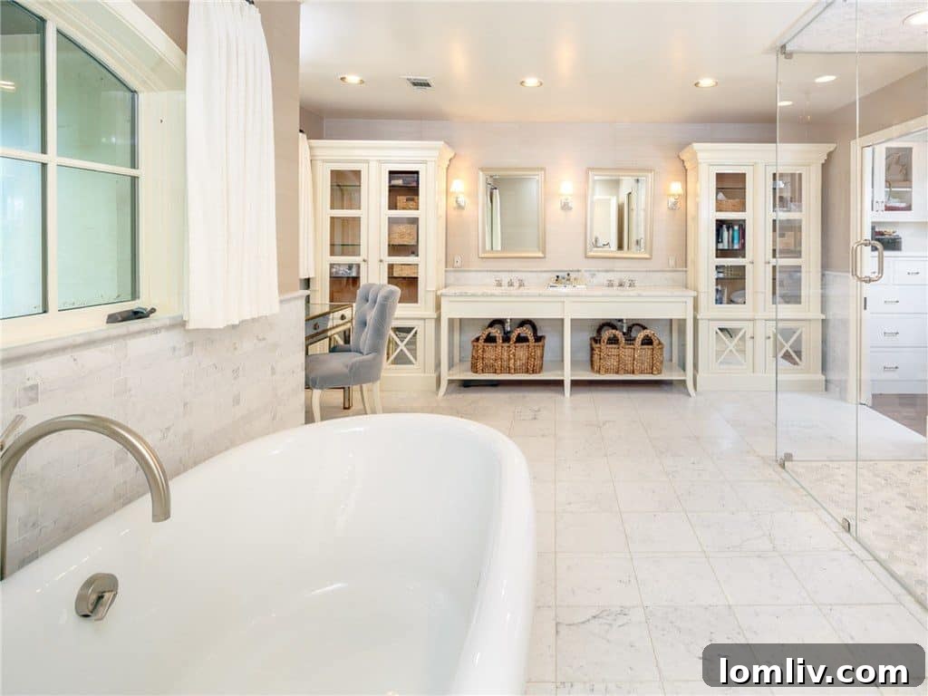 Exquisite His Closet with Macassar Ebony Woodwork