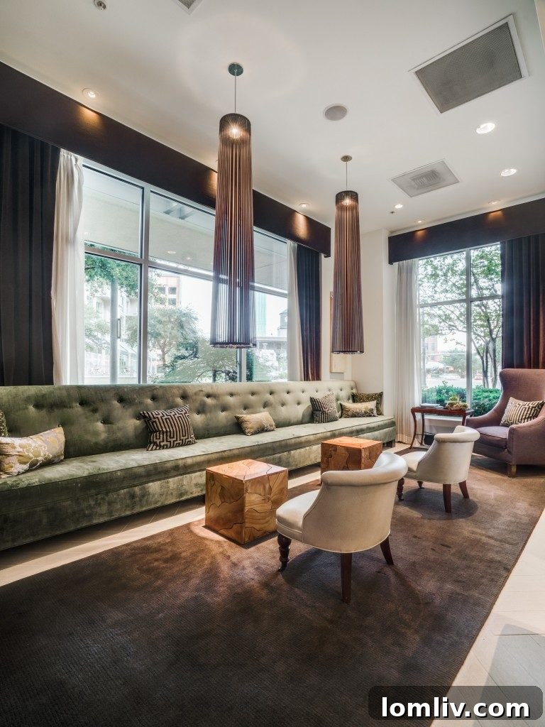 Modern bathroom vanity with large mirror and contemporary sink