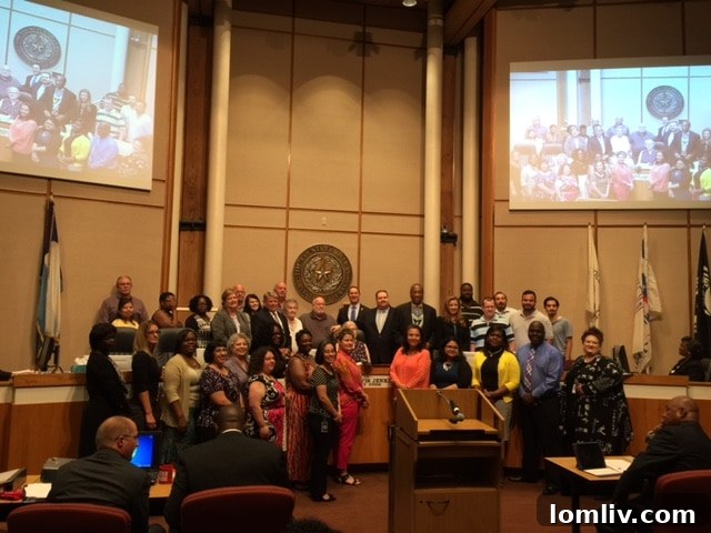 Dallas County Commissioners Court in session, representing local governance and property tax discussions.