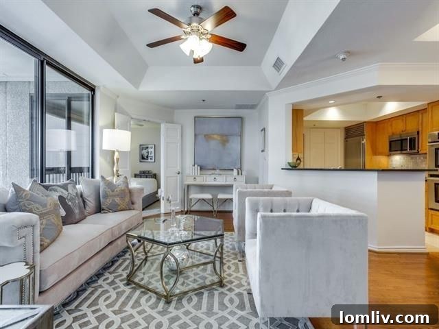 Modern kitchen with high-end appliances, 5909 Luther Ln. Unit 900A