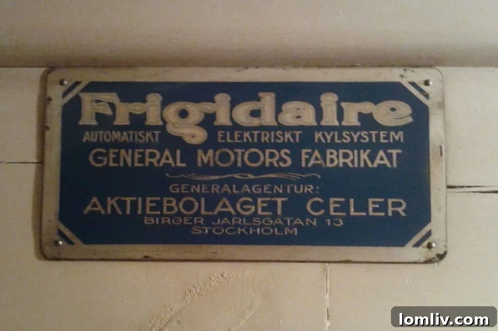 Vintage Frigidaire Refrigerator - A symbol of enduring quality