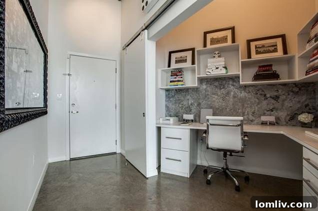 Cedars Condo Boasts Breathtaking Downtown Dallas Views 3 The Beat Lofts Unit 908 Entryway