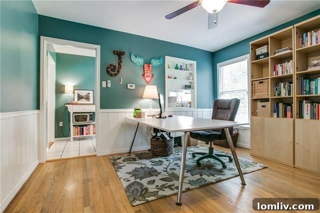 Second full bathroom with modern fixtures